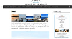 Desktop Screenshot of hovaskallbadhus.se