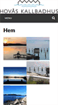 Mobile Screenshot of hovaskallbadhus.se